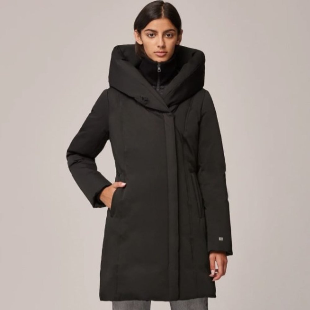 Soia & Kyo camelia coat